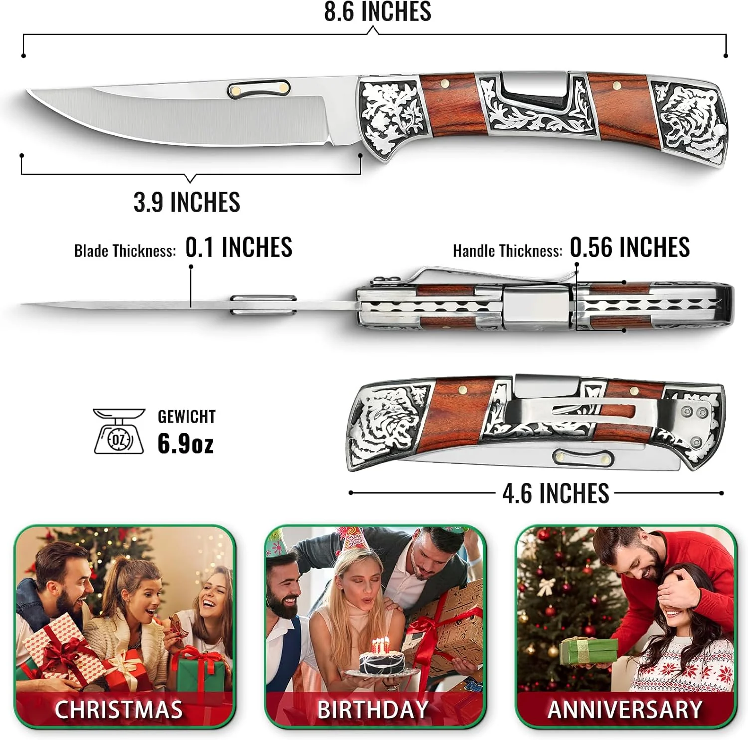 Classical Folding Knife - Image 8