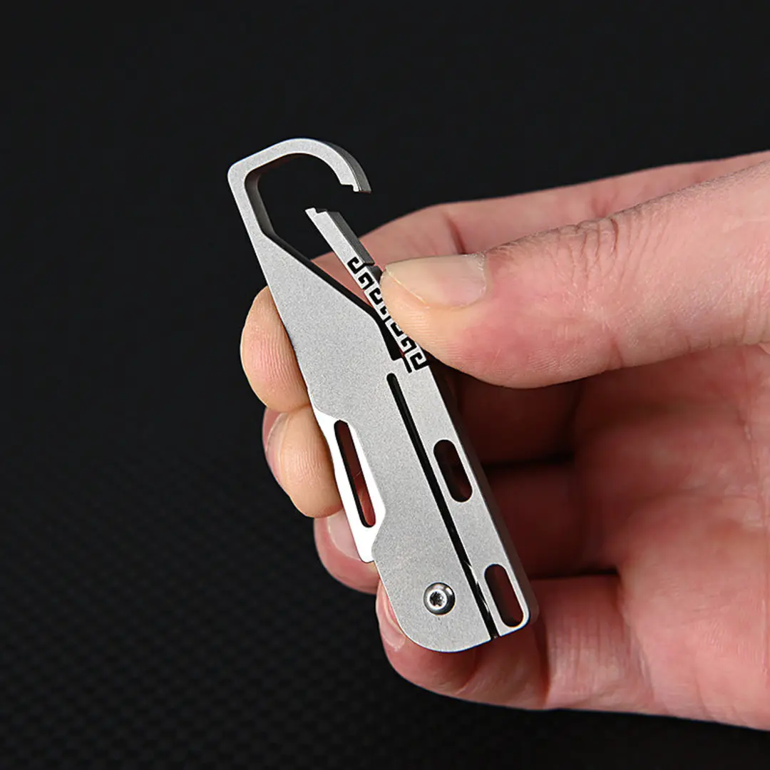 Titanium Keychain Pocket Knife - Image 3
